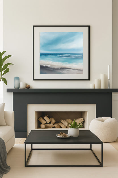 Sirens Call- Abstract Seascape Fine Art Print on Paper