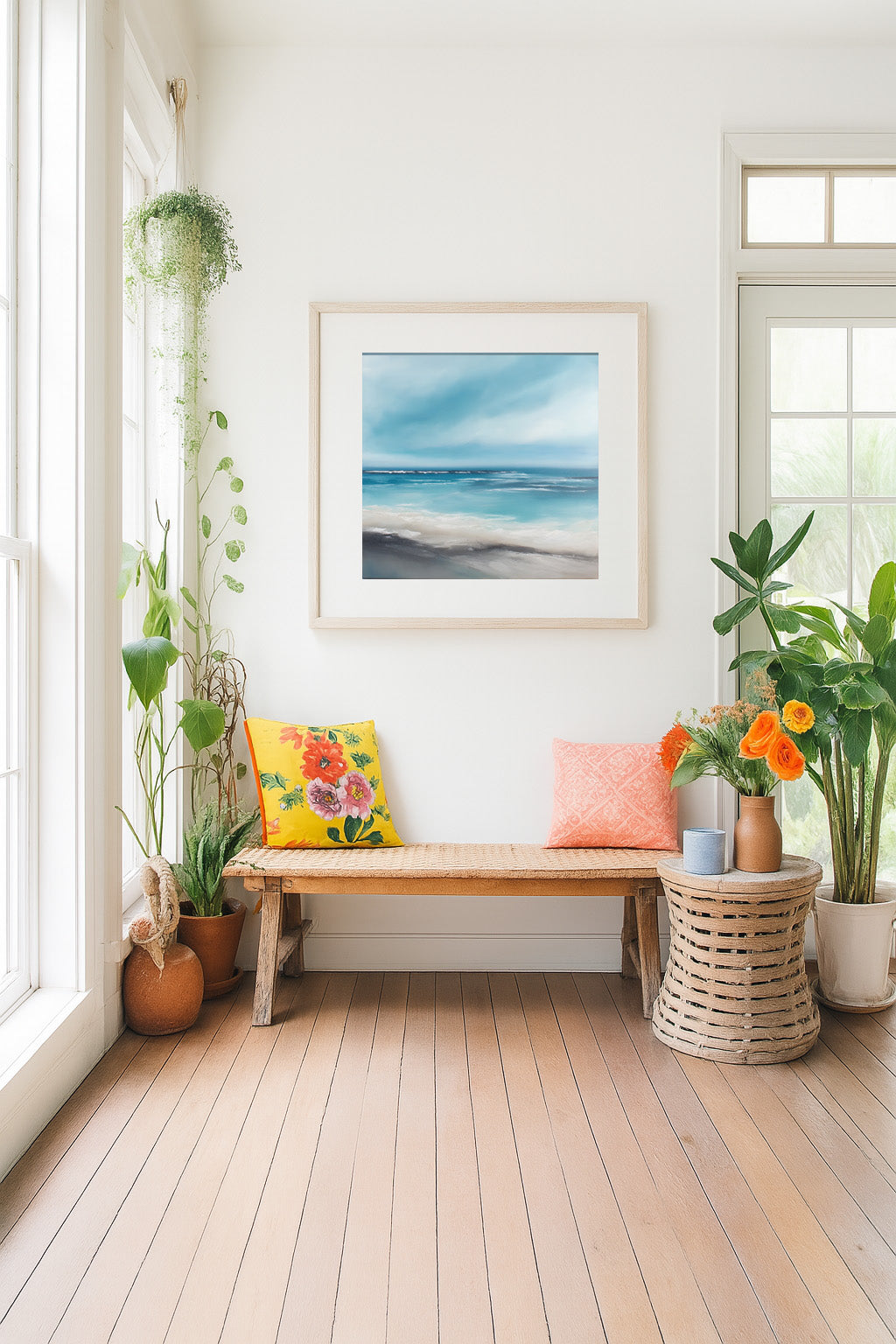 Sirens Call- Abstract Seascape Fine Art Print on Paper