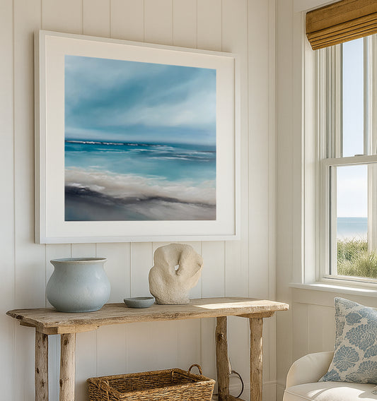 Sirens Call- Abstract Seascape Fine Art Print on Paper