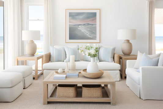 Softly- Abstract Seascape Fine Art Print on Paper