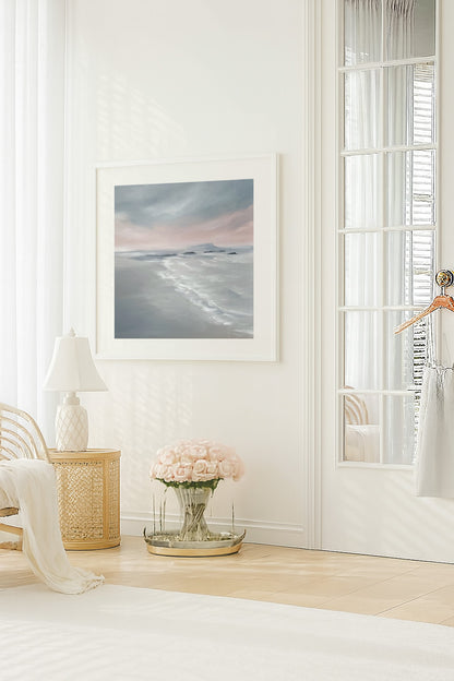 Softly- Abstract Seascape Fine Art Print on Paper