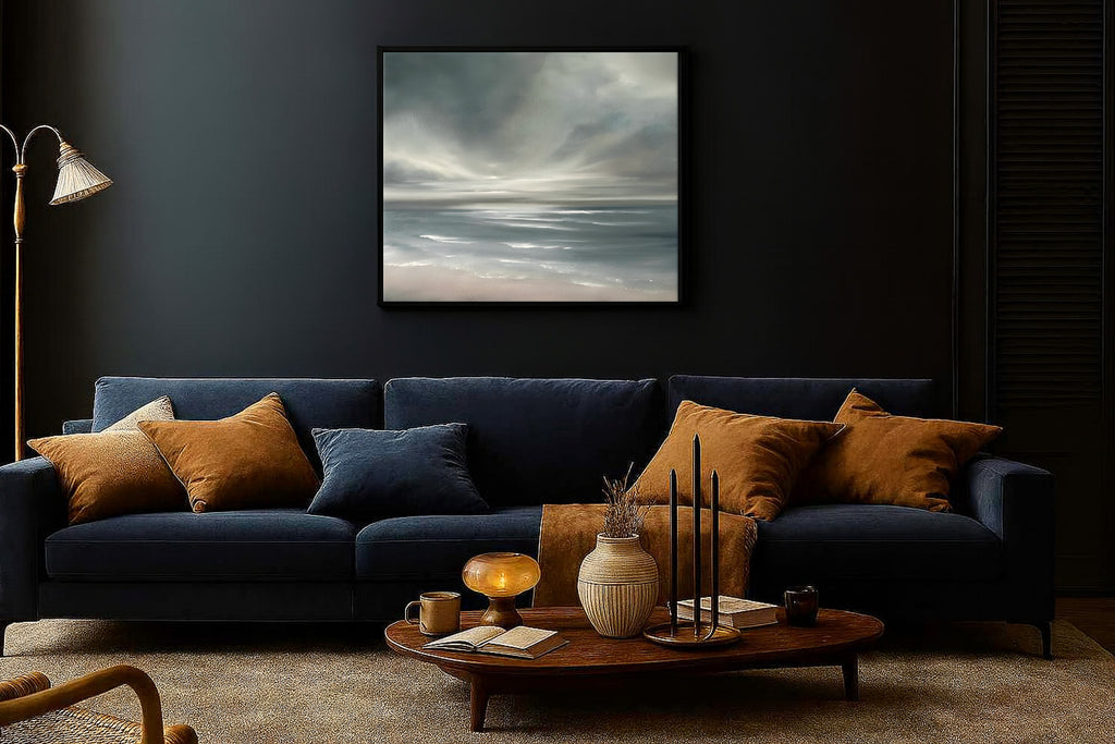 Stratosphere- Fine Art Abstract Seascape Canvas Print