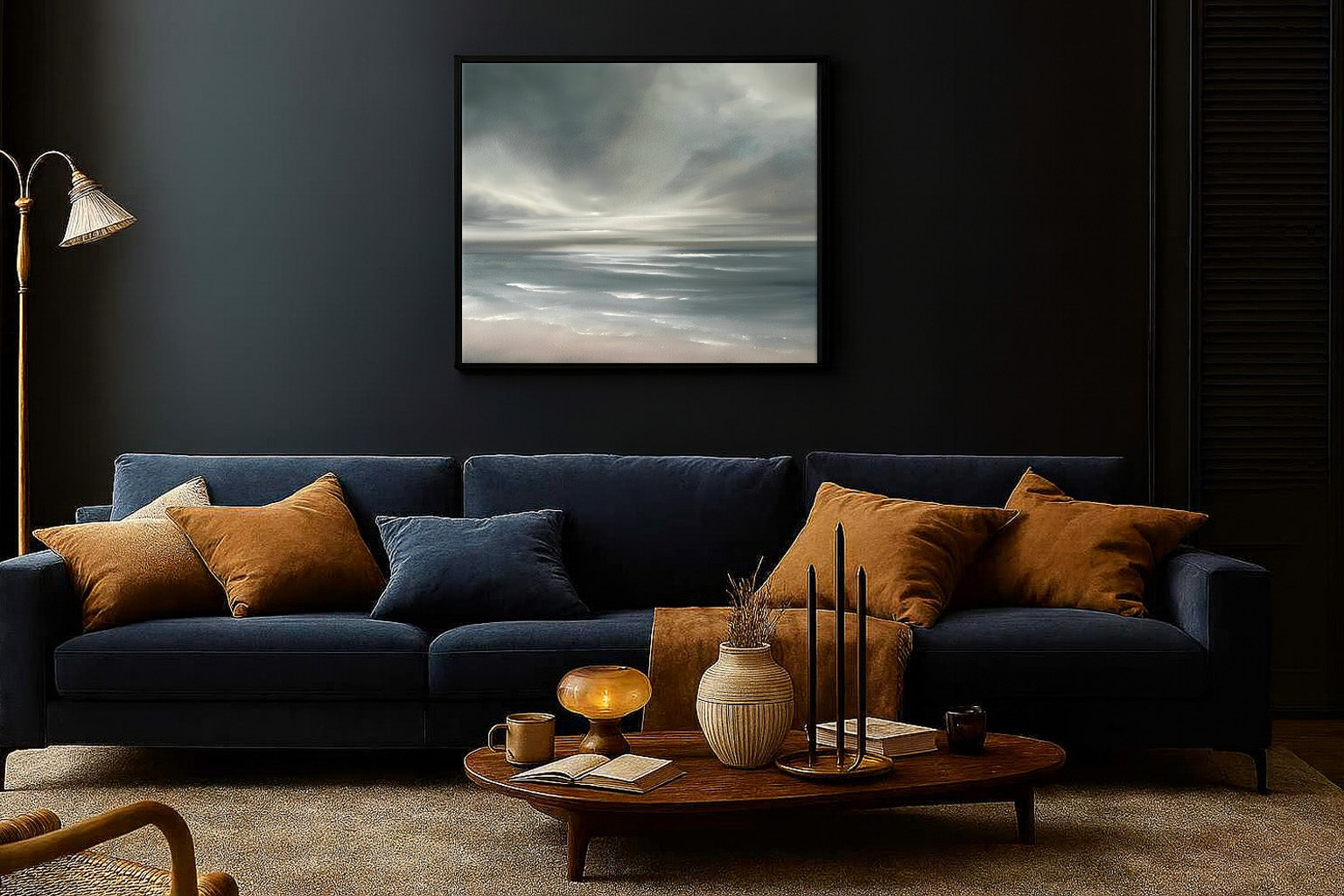 Stratosphere- Fine Art Abstract Seascape Canvas Print