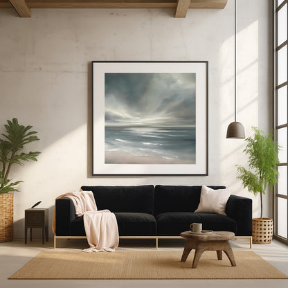 Stratosphere- Abstract Seascape Fine Art Print on Paper