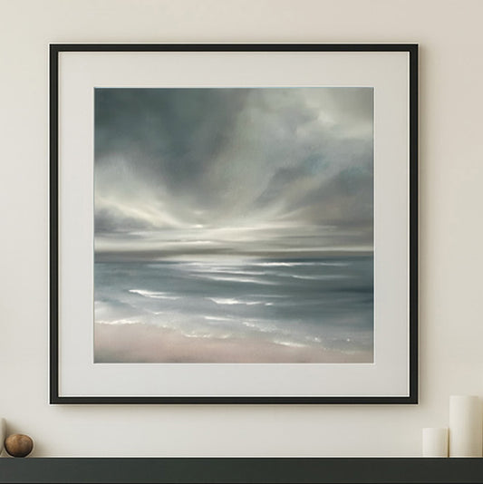 Stratosphere- Abstract Seascape Fine Art Print on Paper