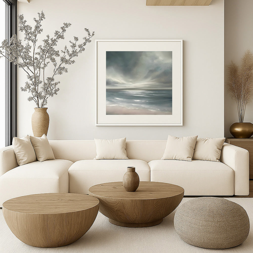 Stratosphere- Abstract Seascape Fine Art Print on Paper