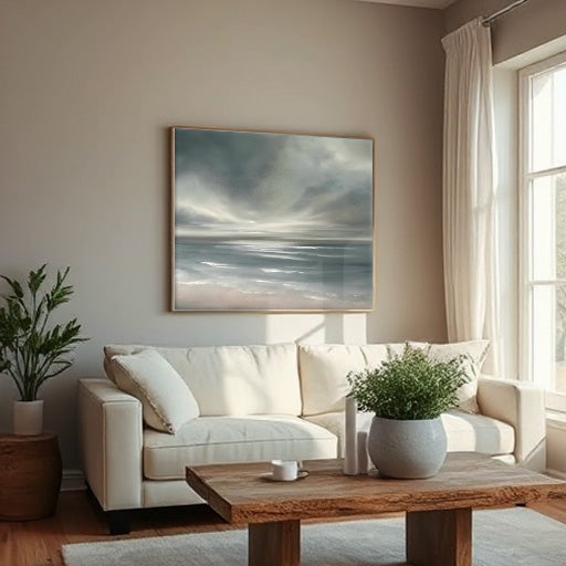 Stratosphere- Fine Art Abstract Seascape Canvas Print