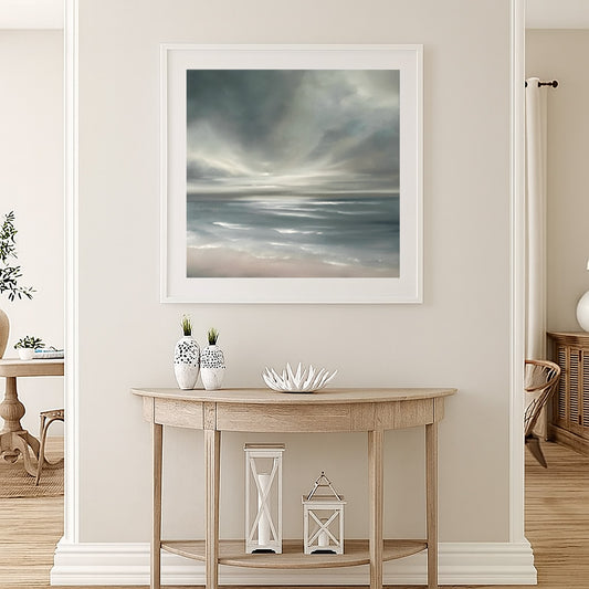 Stratosphere- Abstract Seascape Fine Art Print on Paper