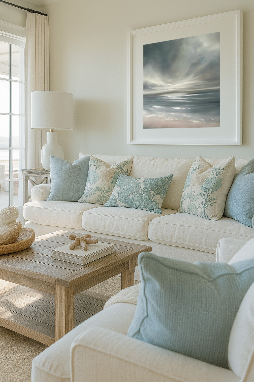 Stratosphere- Abstract Seascape Fine Art Print on Paper
