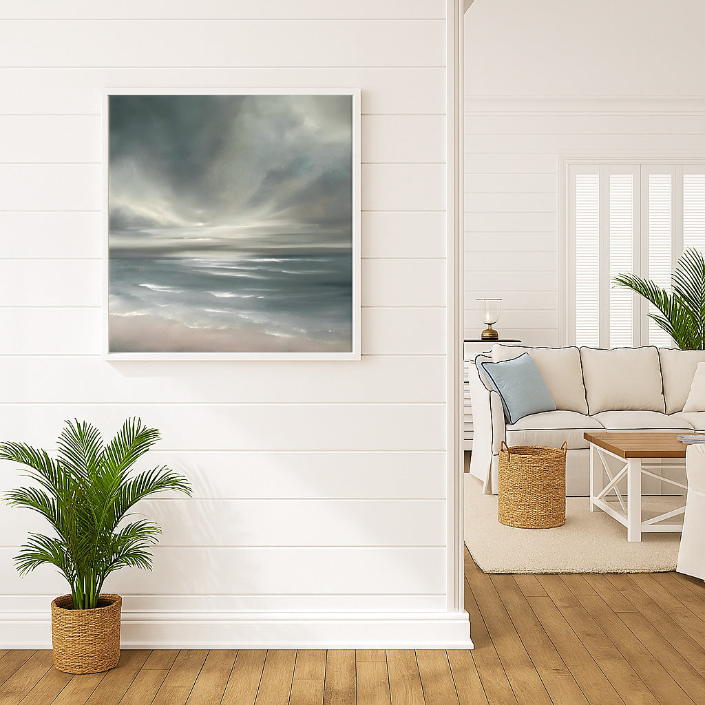 Stratosphere- Fine Art Abstract Seascape Canvas Print
