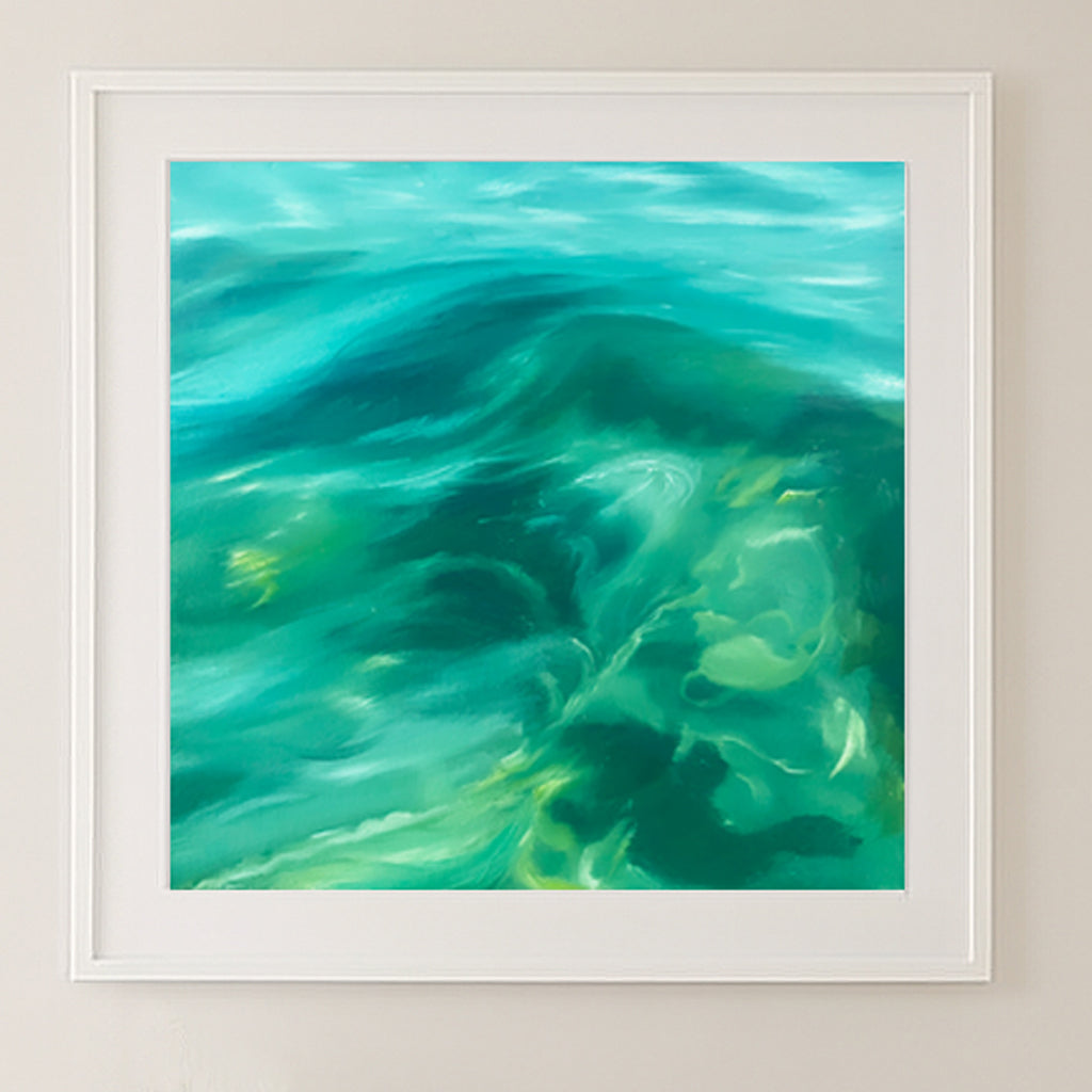 Submerged Whispers Fine Art Print - Magda Malak Art