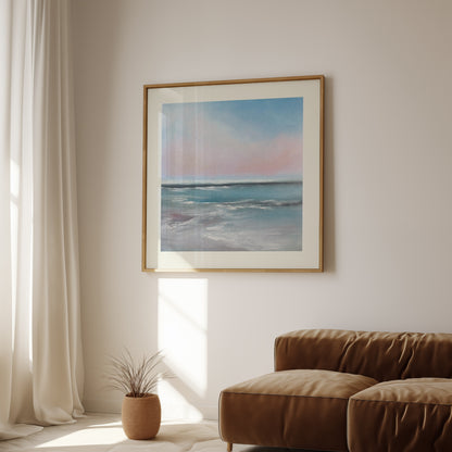 The Calling Seascape Print on Fine Art Paper - Magda Malak Art