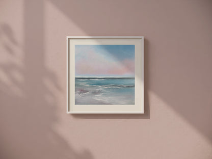 The Calling Seascape Print on Fine Art Paper - Magda Malak Art