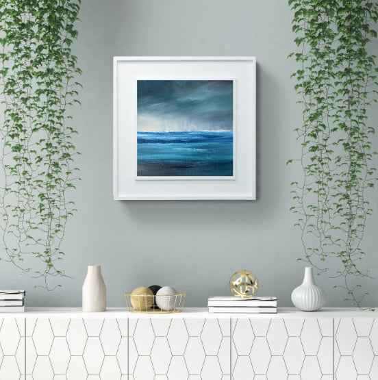 The Rains- Original Painting by Magda Malak - Magda Malak Art