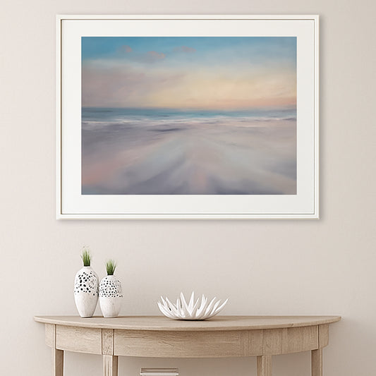 The Art of Calm- Abstract Seascape Fine Art Print on Paper