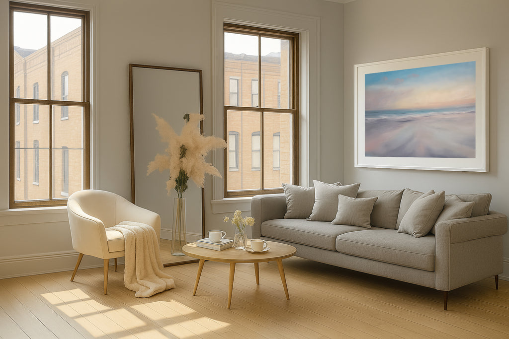 The Art of Calm- Abstract Seascape Fine Art Print on Paper
