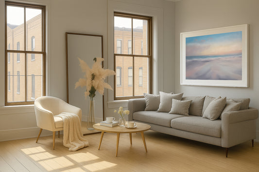 The Art of Calm- Abstract Seascape Fine Art Print on Paper