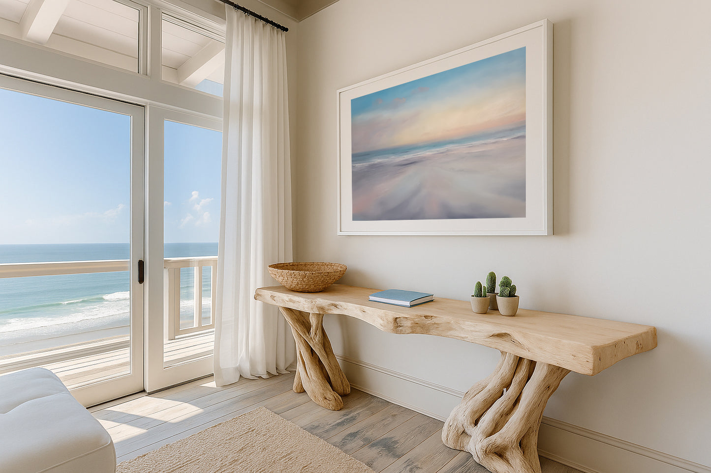The Art of Calm- Abstract Seascape Fine Art Print on Paper