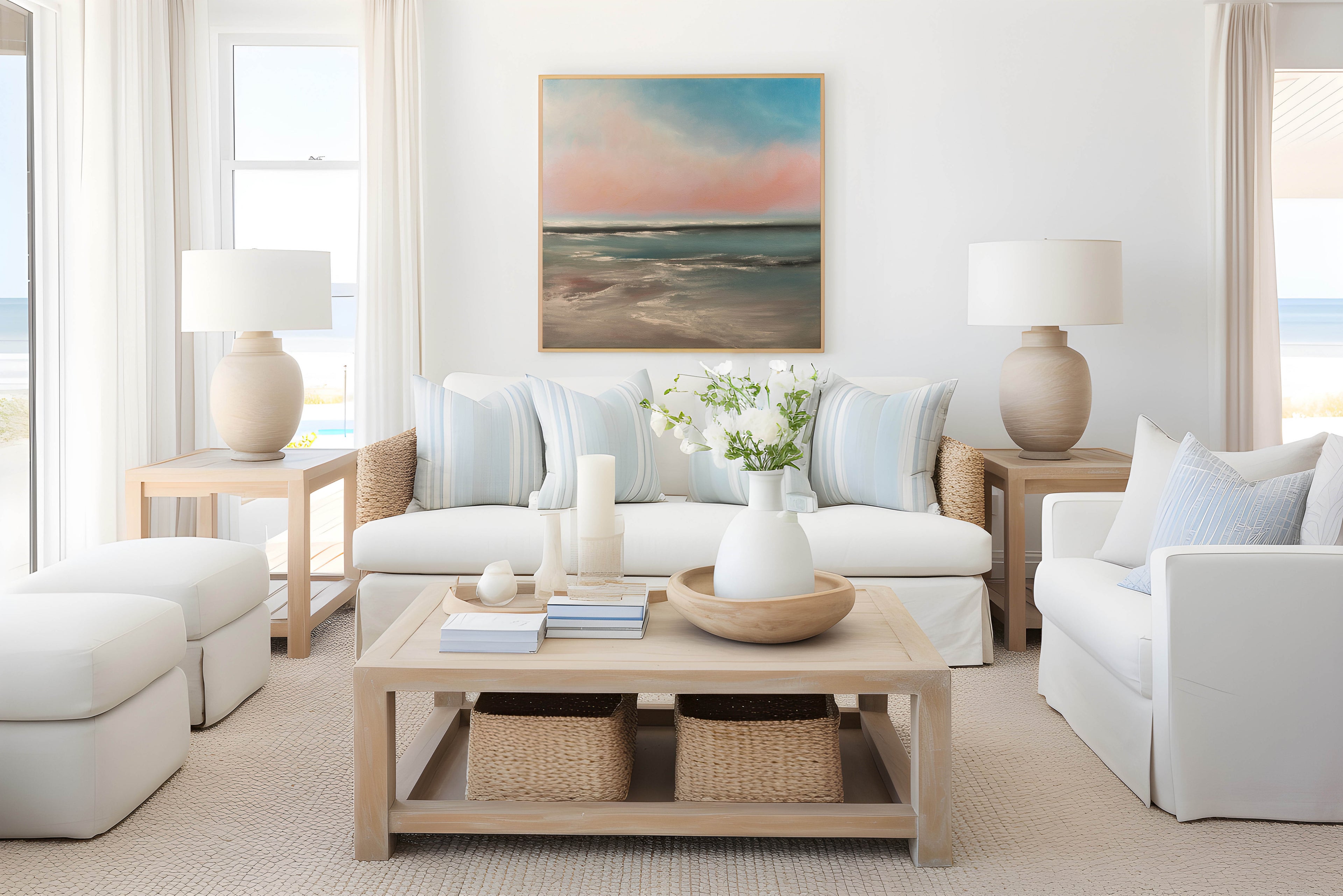 Untold Wonder- Fine Art Abstract Seascape Canvas Art