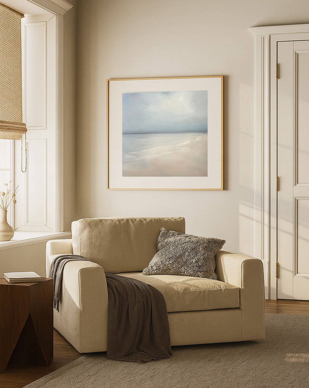 The Light- Abstract Seascape Fine Art Print on Paper