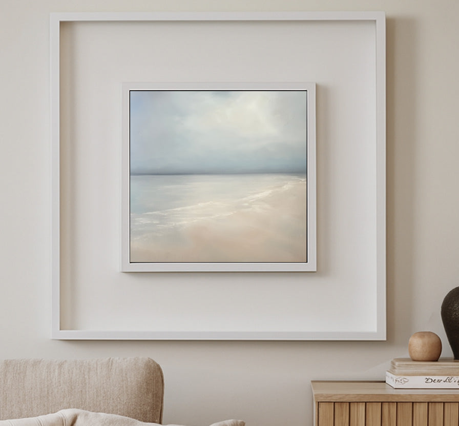 The Light- Original Atmospheric Realism Seascape Fine Art