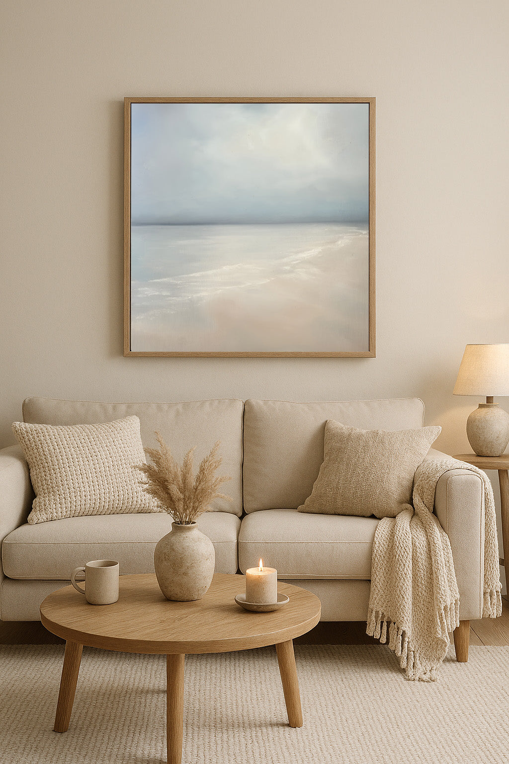 The Light- Fine Art Abstract Seascape Canvas Print