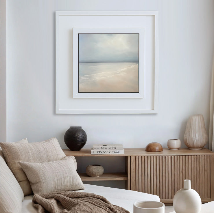 The Light- Original Atmospheric Realism Seascape Fine Art