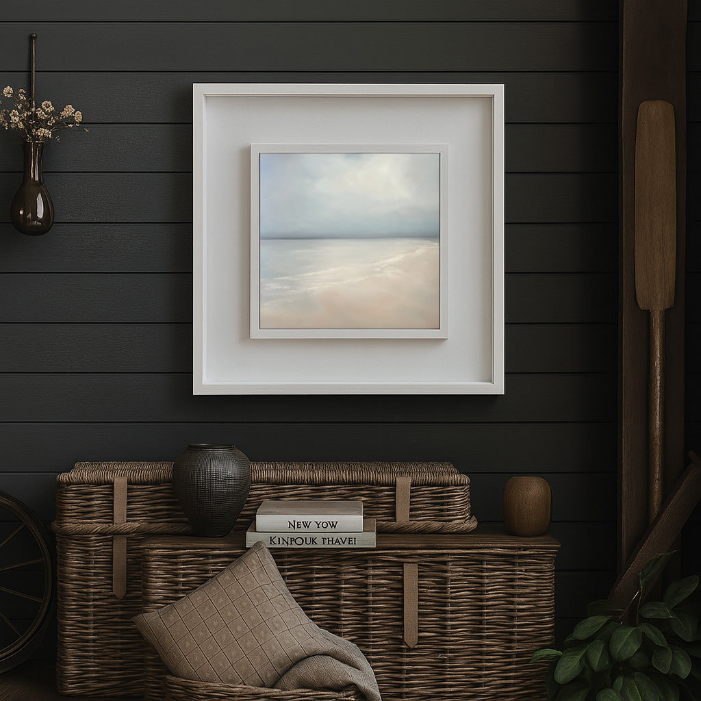 The Light- Original Atmospheric Realism Seascape Fine Art