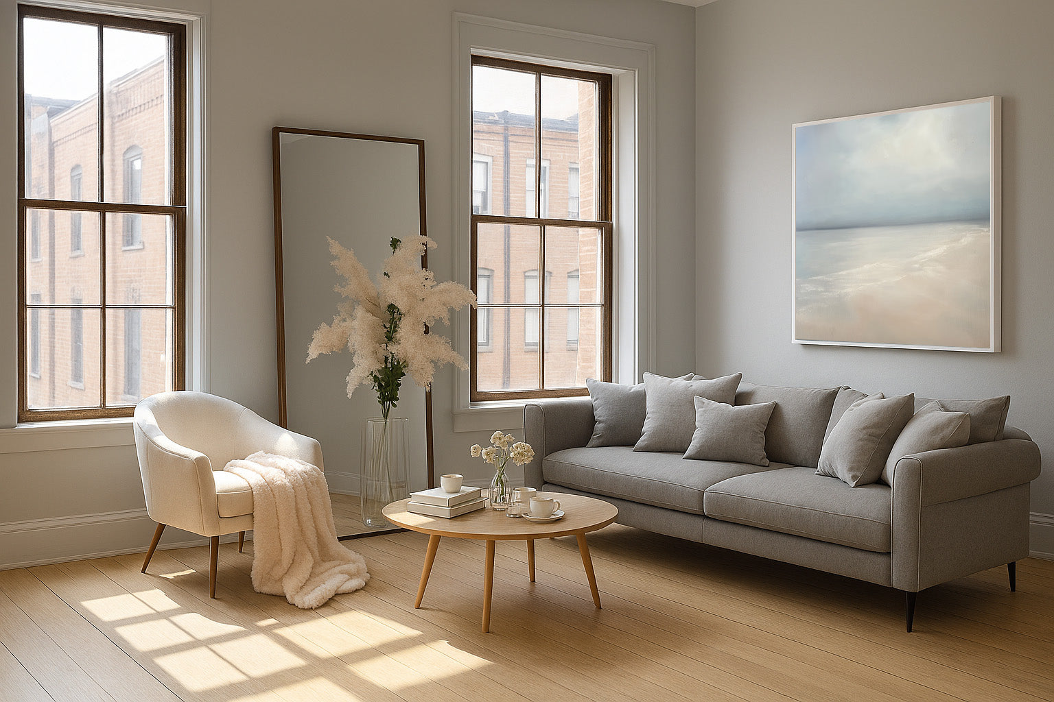 The Light- Fine Art Abstract Seascape Canvas Print