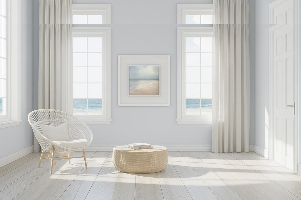 The Light- Original Atmospheric Realism Seascape Fine Art
