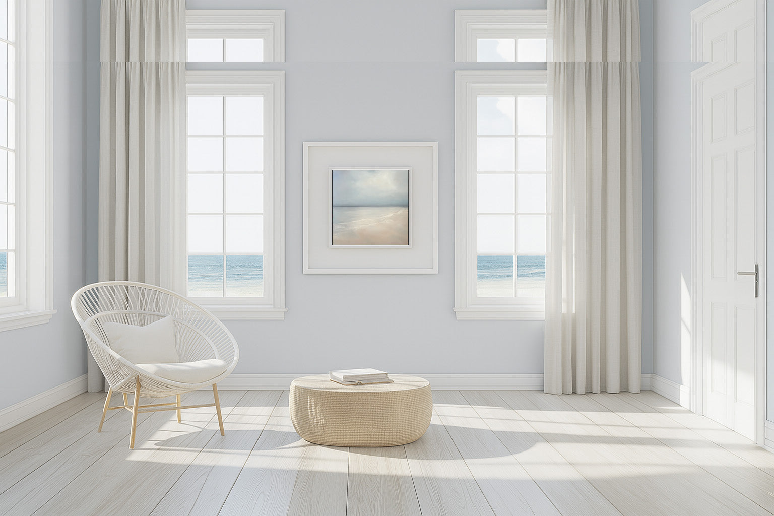 The Light- Original Atmospheric Realism Seascape Fine Art