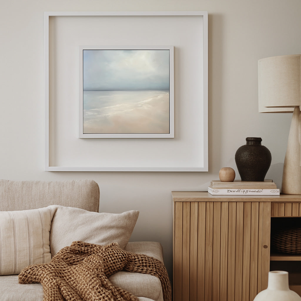 The Light- Original Atmospheric Realism Seascape Fine Art