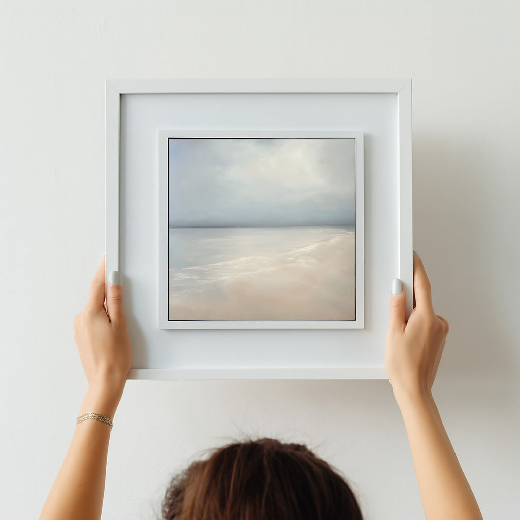 The Light- Original Atmospheric Realism Seascape Fine Art