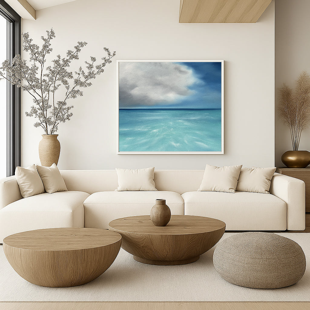 Tropicana-  Fine Art Abstract Seascape Canvas Print