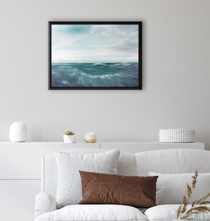 Undercurrent Seascape Print on Fine Art Paper - Magda Malak Art