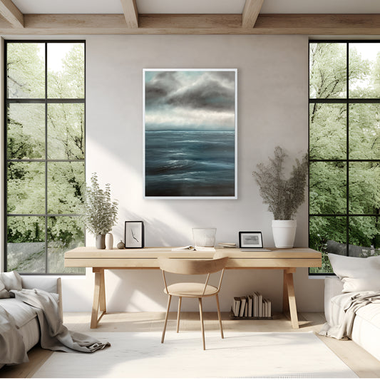 Undercurrents- Original Fine Art by Magda Malak - Magda Malak Art