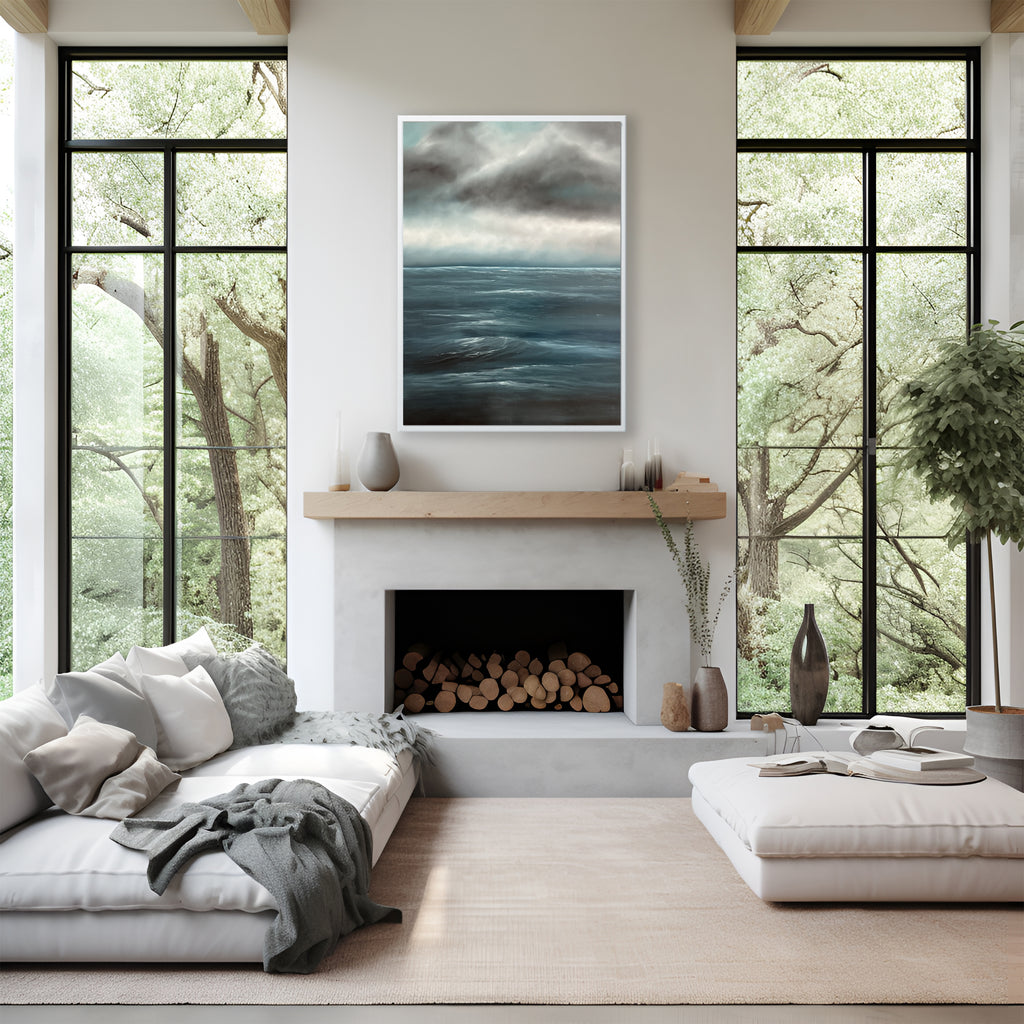 Undercurrents- Original Fine Art by Magda Malak - Magda Malak Art