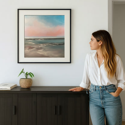 Untold Wonder- Abstract Seascape Fine Art Print on Paper