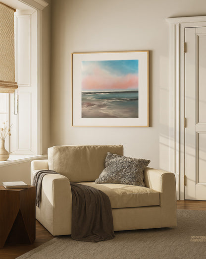 Untold Wonder- Abstract Seascape Fine Art Print on Paper