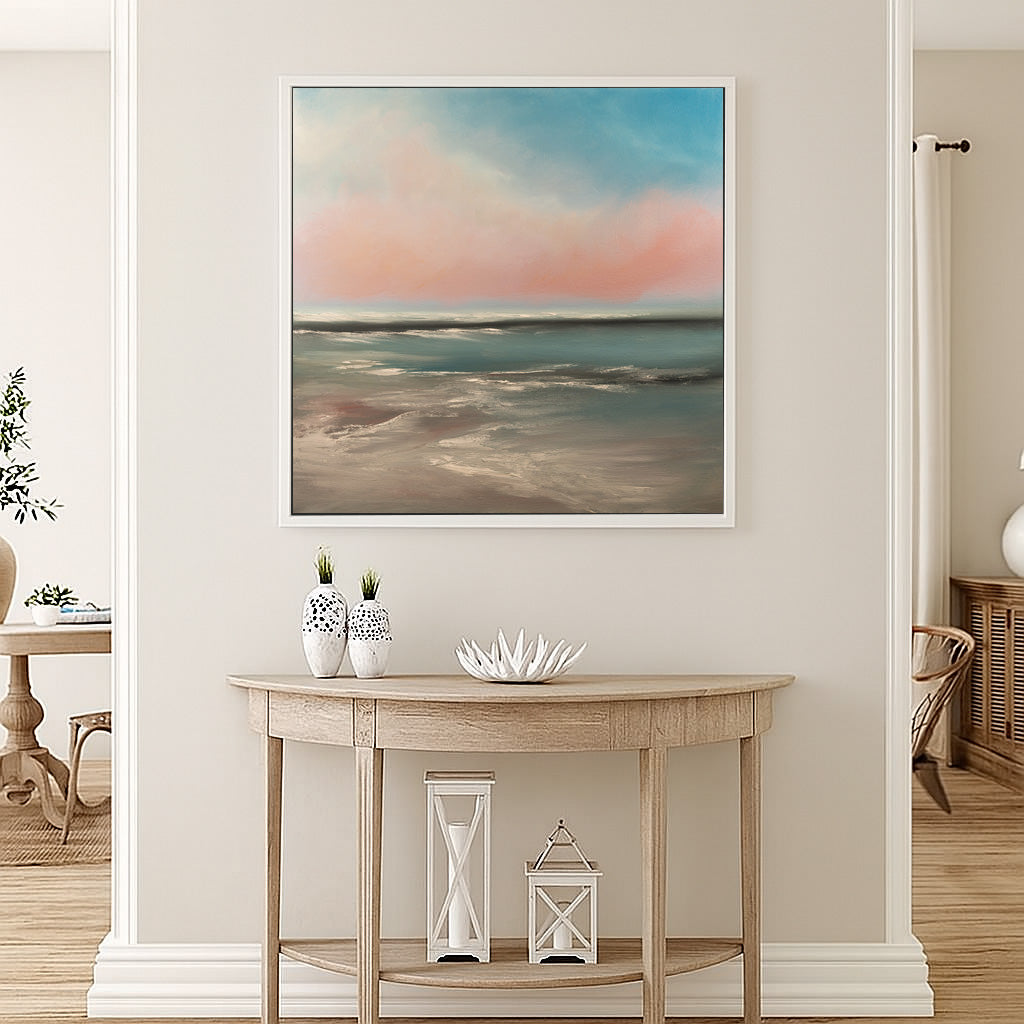 Untold Wonder- Original Abstract Seascape Fine Art by Magda Malak - Magda Malak Art