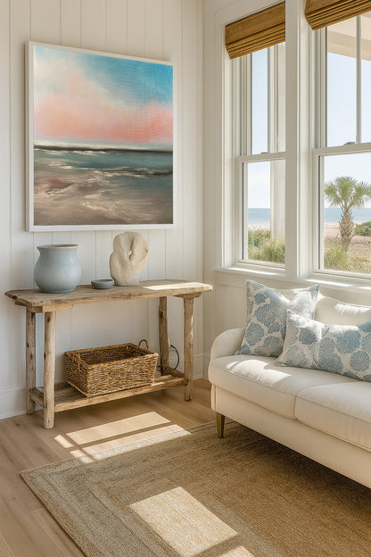 Untold Wonder- Original Abstract Seascape Fine Art by Magda Malak - Magda Malak Art