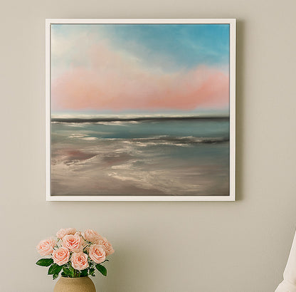 Untold Wonder- Original Abstract Seascape Fine Art by Magda Malak - Magda Malak Art