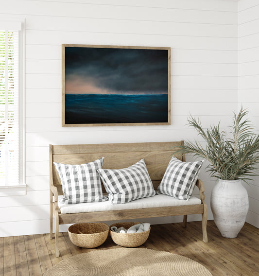 Weather The Storm- Original Fine Art by Magda Malak - Magda Malak Art