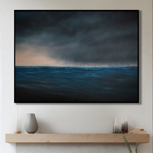 Weather The Storm- Original Fine Art by Magda Malak - Magda Malak Art