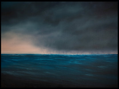 Weather The Storm- Original Fine Art by Magda Malak - Magda Malak Art