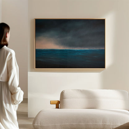 Weather The Storm- Fine Art Canvas Print - Magda Malak Art
