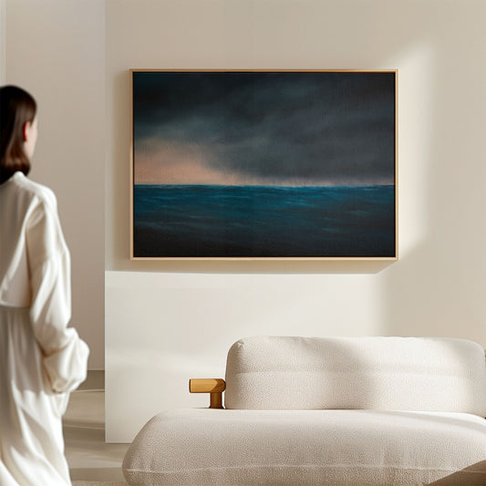 Weather The Storm- Fine Art Canvas Print - Magda Malak Art