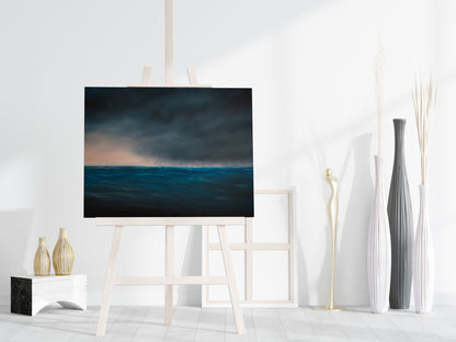 Weather The Storm- Fine Art Canvas Print - Magda Malak Art