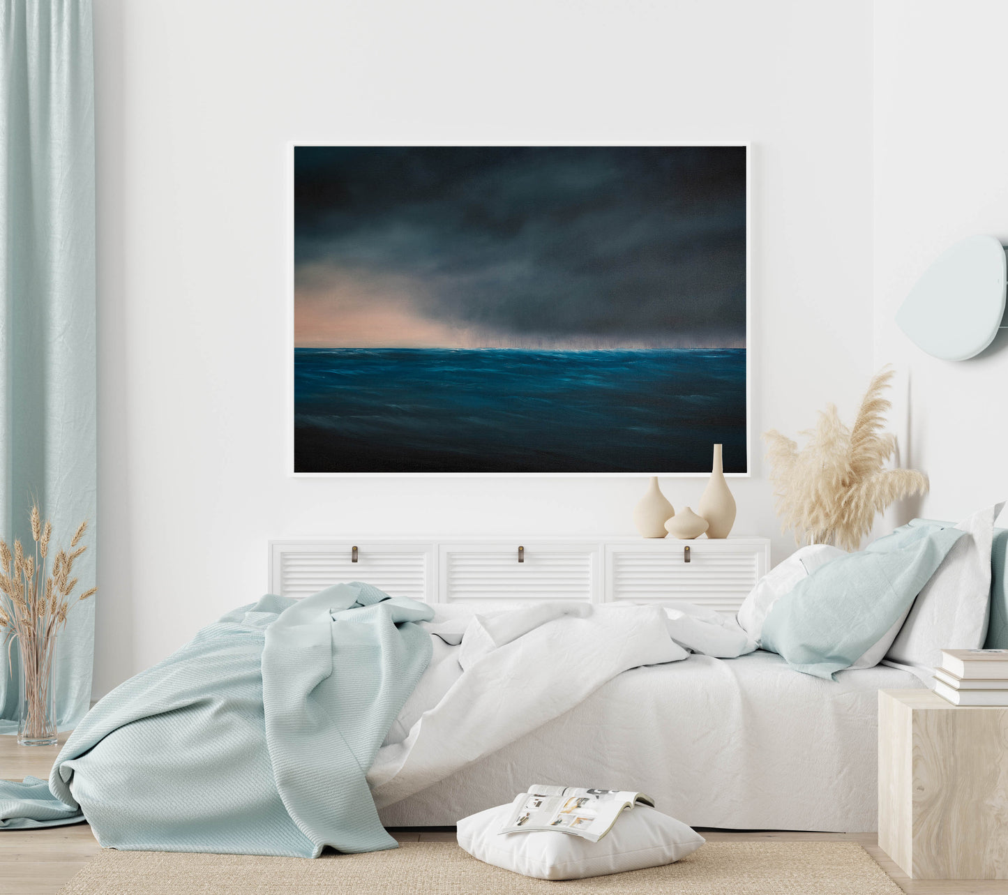 Weather The Storm- Fine Art Canvas Print - Magda Malak Art