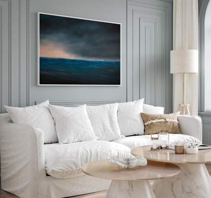 Weather The Storm- Fine Art Canvas Print - Magda Malak Art